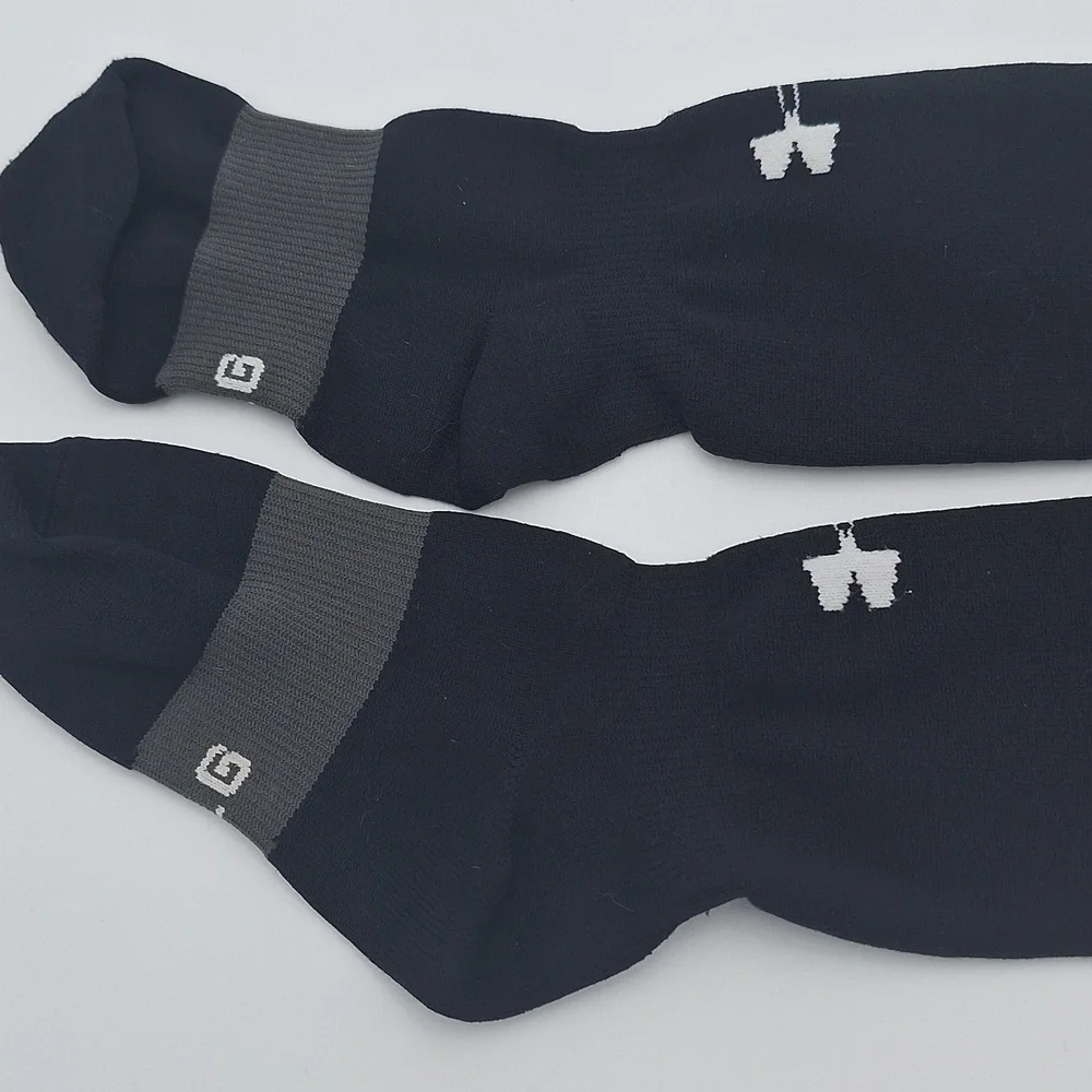 Under Armour Black Gray Kids Althetic Socks